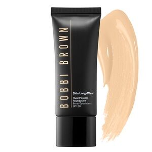 NEW Bobbi Brown Skin Long Wearing Fluid Powder Foundation in Cool Beige C-046